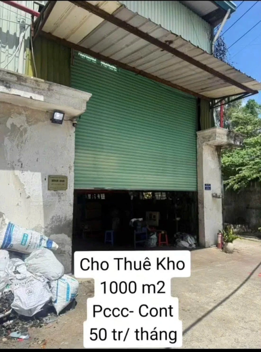 Cho thuê kho xưởng 1000 m² 50 triệu/tháng Bình Chánh - Ảnh thu nhỏ 3