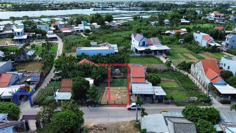 Bán đất mặt tiền 126m² Duy Nghĩa, Hội An