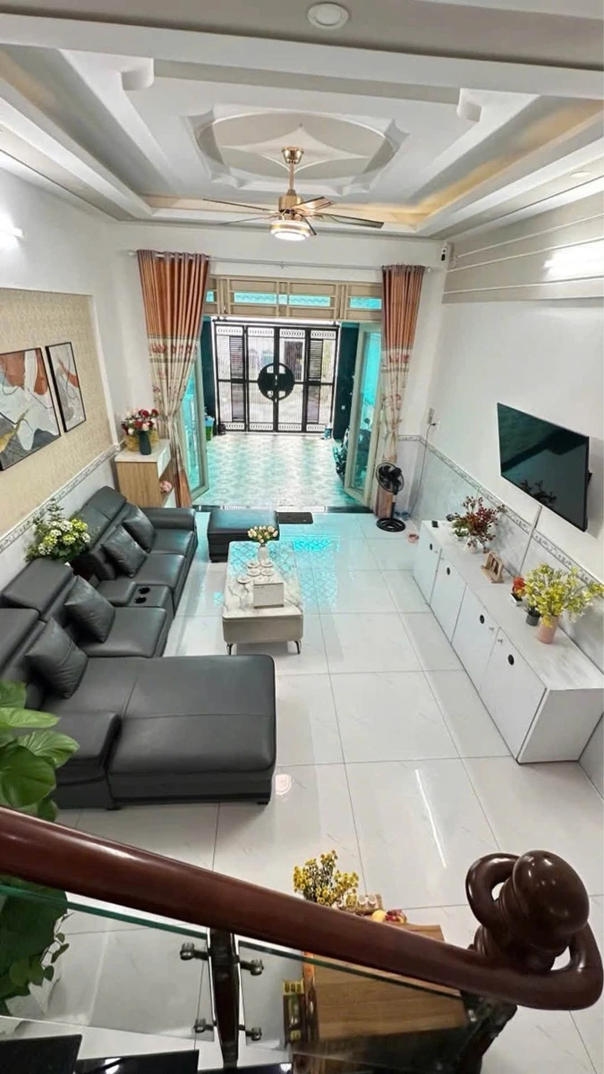 Bán nhà mới 95m² 4 tầng sân thượng 4PN Gò Vấp - Ảnh 1