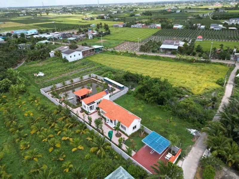 Bán nhà vườn 1230m2 Hoà Phú, Châu Thành, Long An 4 tỷ 950