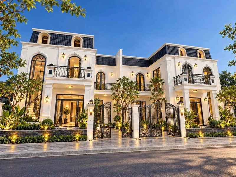 Bán nhà 2 tầng tân cổ điển 100m² 3PN K82 Quảng Tế Huế