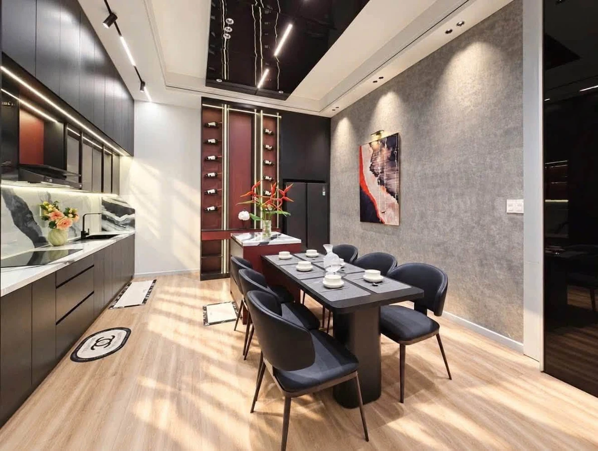 Bán nhà phố 3 tầng mặt tiền 66m2 full nội thất, Hòa Cường, Hải Châu, Đà Nẵng - Ảnh thu nhỏ 4