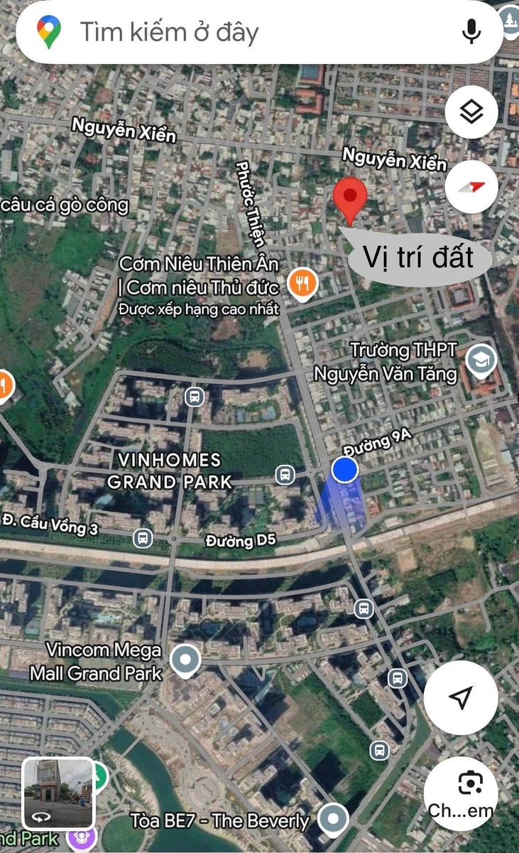 Bán lô đất hẻm Phước Thiện Q9, 58m2, 3 tỷ 750 - Ảnh thu nhỏ 3