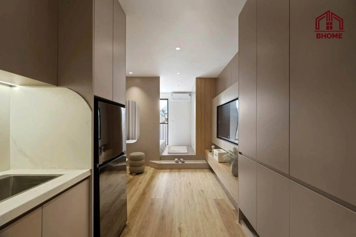 Cho thuê studio 45m2 full nội thất Tân Bình 6.5 triệu/tháng - Ảnh 1