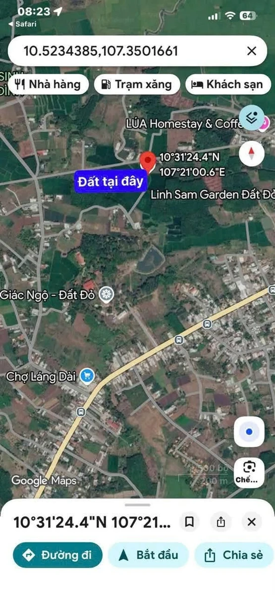 Bán đất 670m² chỉ 670 triệu Xã Đất Đỏ Nhà Bè - Ảnh thu nhỏ 2