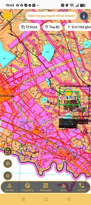 Bán đất 1100m² sát Hồ Cà Giang, Hàm Hiệp, Lâm Đồng
