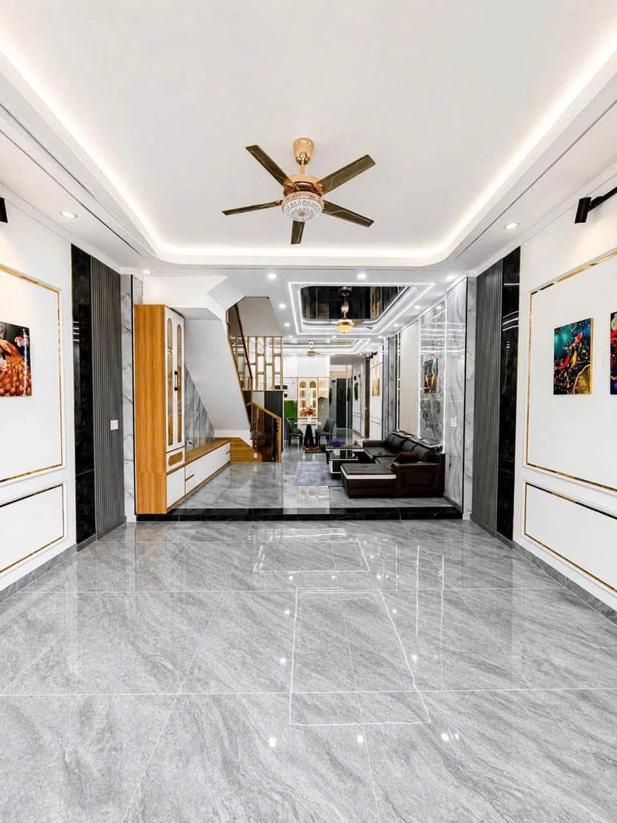 Bán nhà 1 trệt 3 lầu 230m² Hoàng Minh Chánh 5 tỷ 5 - Ảnh thu nhỏ 2