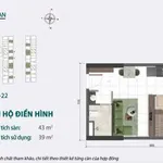 Bán căn hộ 43m² 1PN 1WC mặt tiền Phan Trung, Biên Hòa, giá 2 tỷ 3 - Ảnh thu nhỏ 1