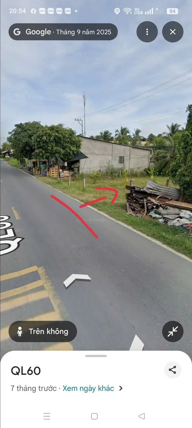 Bán đất mặt tiền Quốc Lộ 60, 227m², Cần Giờ - Ảnh 1