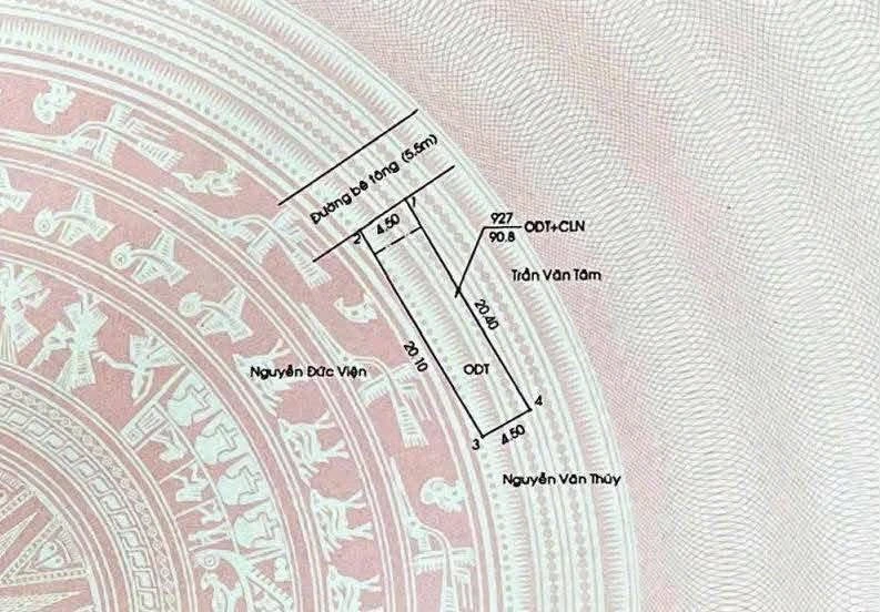 Bán đất Định Hoà, Thủ Dầu Một, 90m², 1 tỷ 950 triệu - Ảnh 1