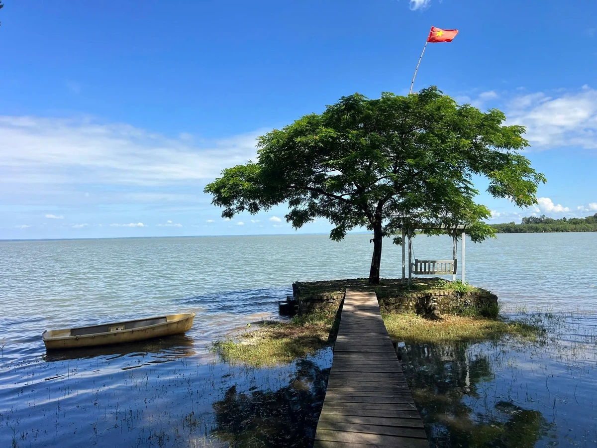 Bán đất vườn view hồ Trị An 1.178m² Định Quán - Ảnh 1