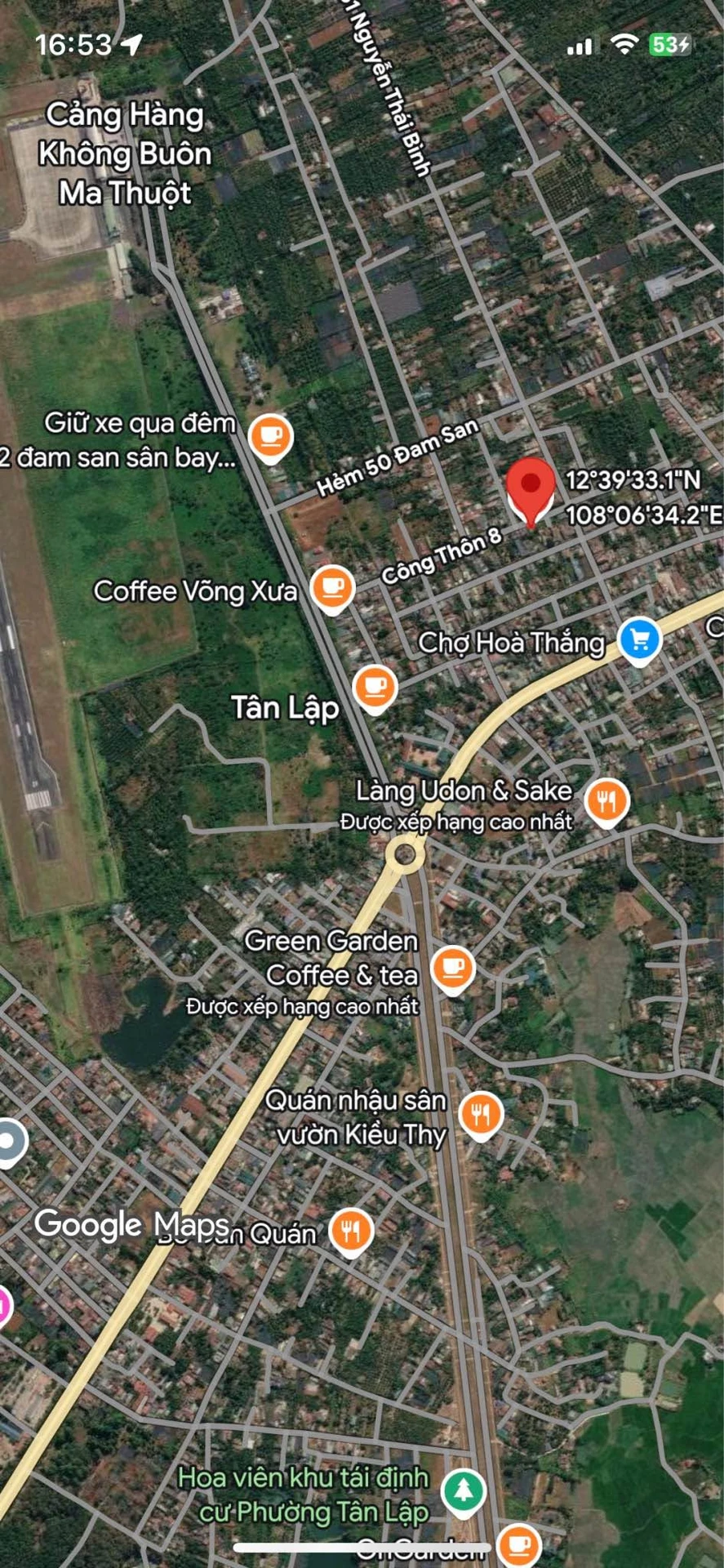 Bán đất 7x23m trục chính cổng chào Thôn 8 Hòa Thắng, Phường Tân Lập, Buôn Ma Thuột - Ảnh 1