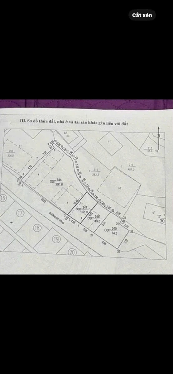 Bán đất trung tâm Cột 5, 51m2, gần siêu thị GO - Ảnh thu nhỏ 4