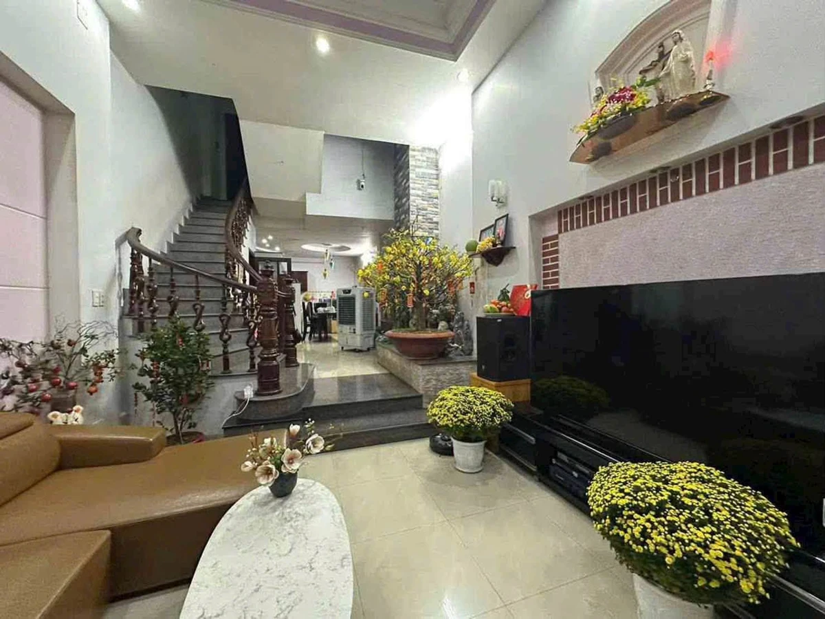 Bán nhà 4 tầng 64m2, 4PN, hẻm nhựa ô tô 5m gần đường Âu Cơ, Tân Bình - Ảnh thu nhỏ 3