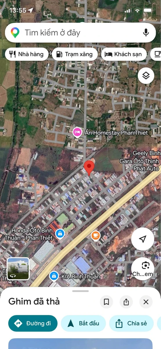 Bán lô đất thổ cư góc 2 mặt tiền 153m2 Hàm Thắng - Ảnh thu nhỏ 4