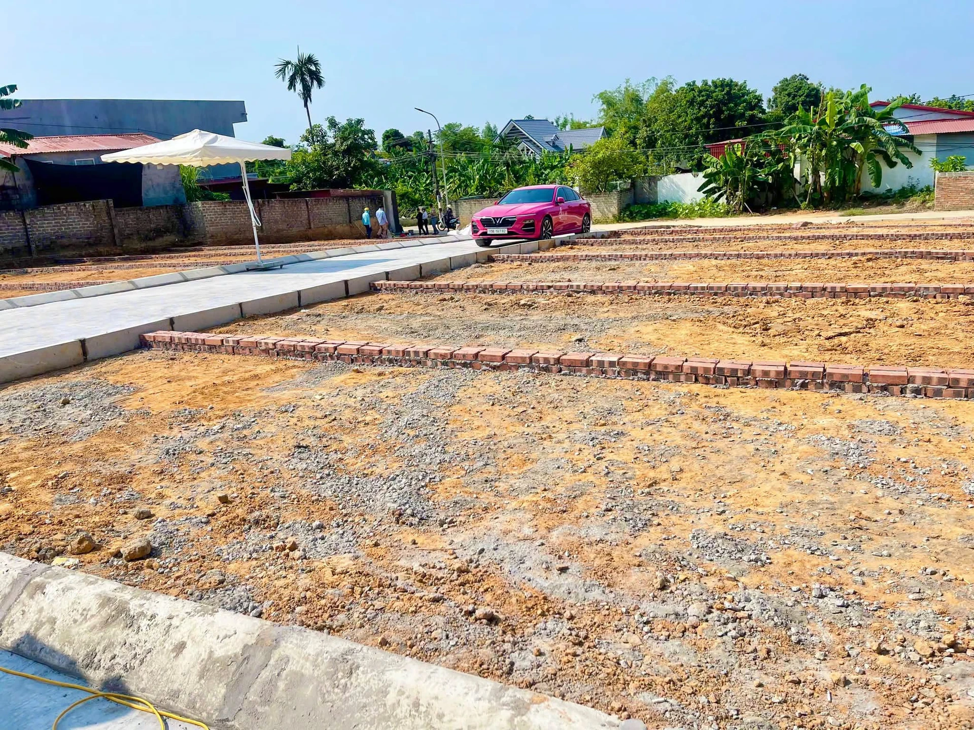 Bán 2 lô đất liền kề 63-64m2 gần chợ Áng Sơn, Thái Sơn - Ảnh 1