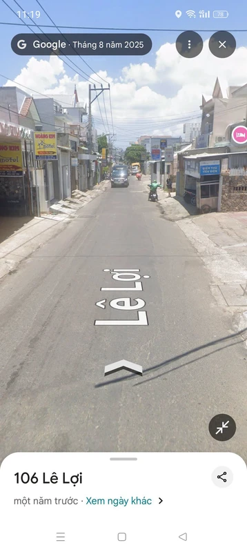 Nhà lầu lửng 2PN mặt tiền Lê Lợi Phan Thiết 6 tỷ