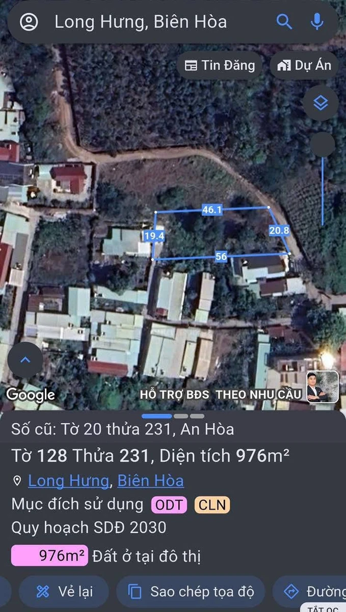 Bán lô đất ~1000m² sổ hồng tại TP. Đồng Nai - Ảnh thu nhỏ 2