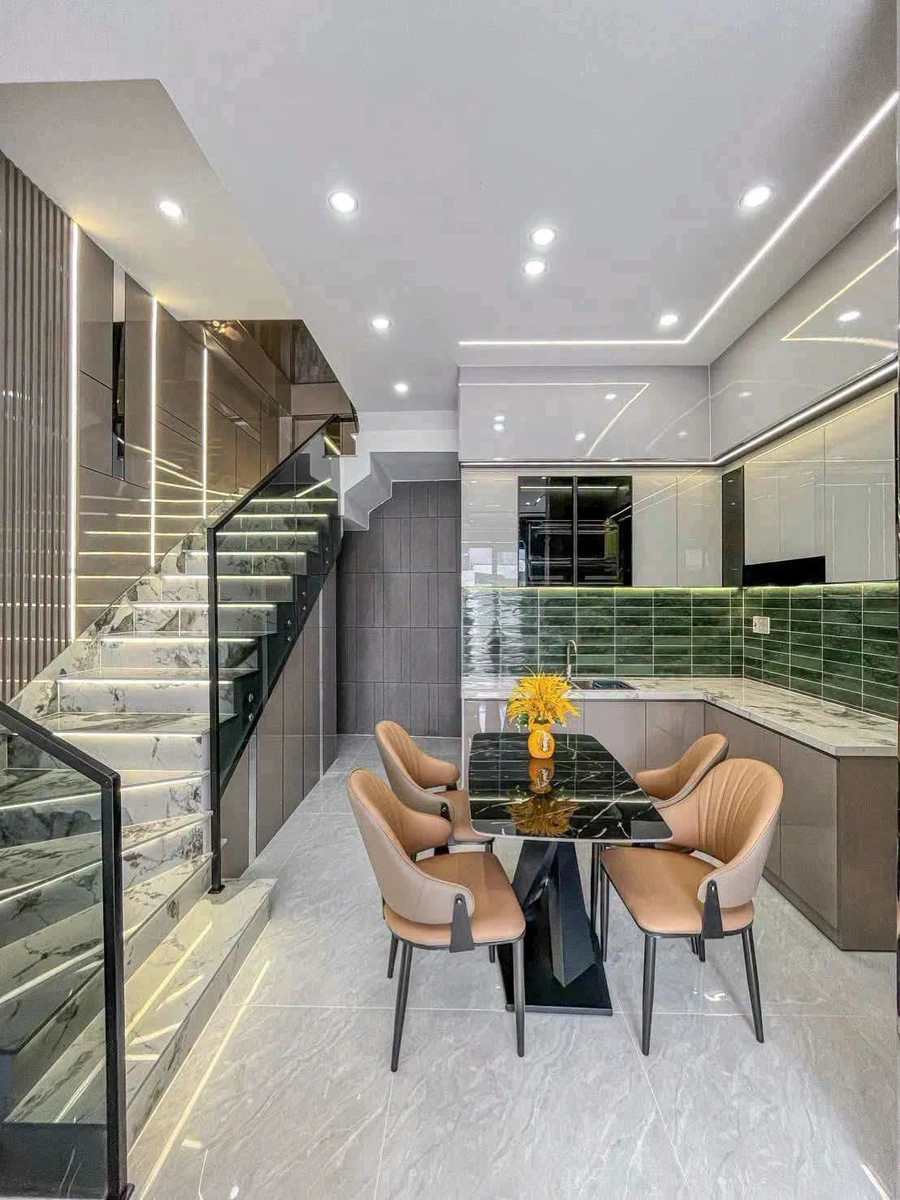 Nhà phố 3 tầng 120m² KDC Dầu Khí Cần Thơ 3.799 tỷ - Ảnh thu nhỏ 4