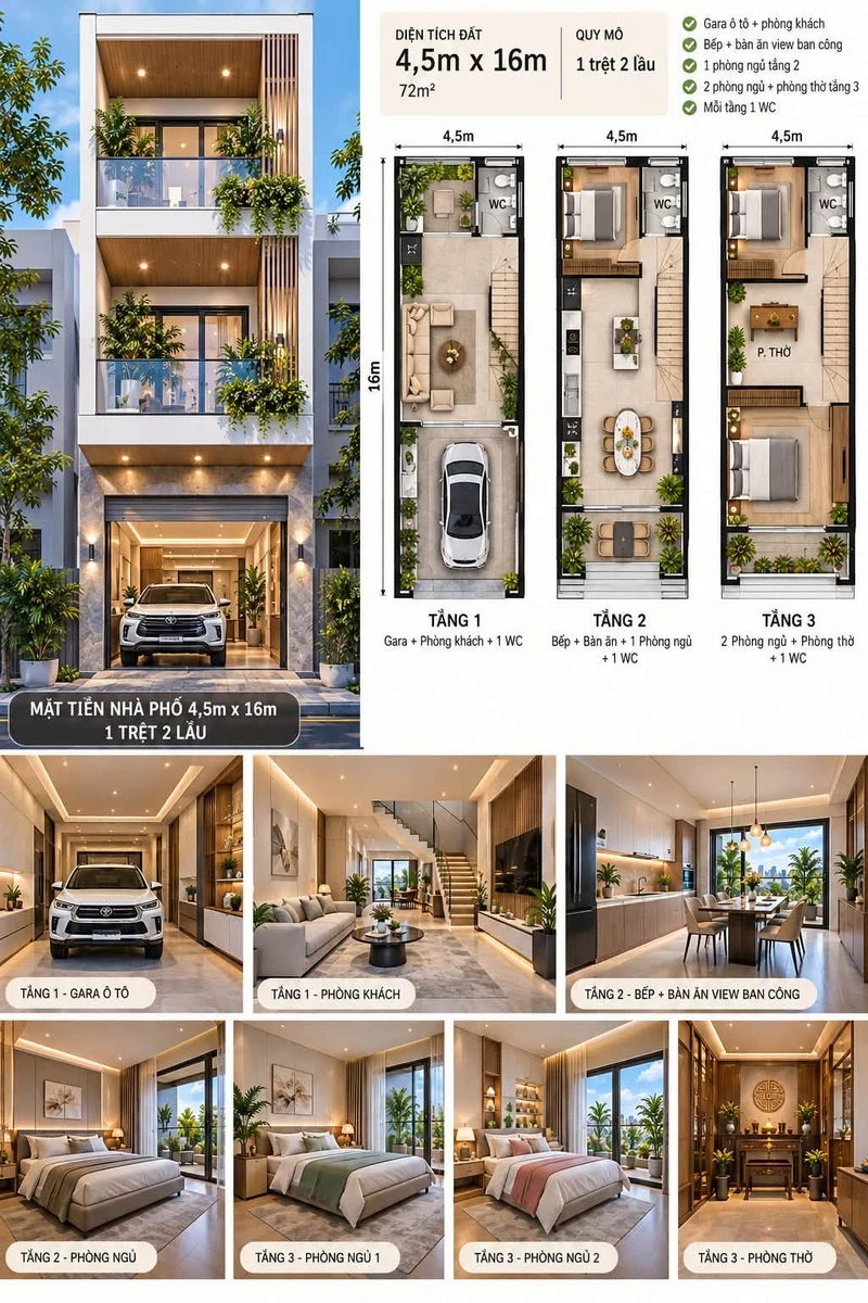 Bán nhà hẻm Giải Phóng, Tân Thành, 75.6m², 2.55 tỷ - Ảnh thu nhỏ 2