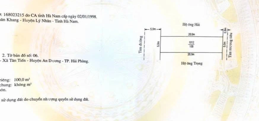 Bán đất 100m Chung cư Do Nha Tân Tiến An Dương giá 2 tỷ - Ảnh thu nhỏ 3