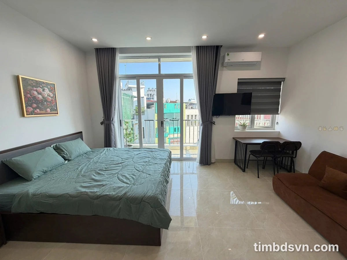Cho thuê căn hộ 1PN 35m2 tại Văn Cao, Quận 5 - Ảnh thu nhỏ 2
