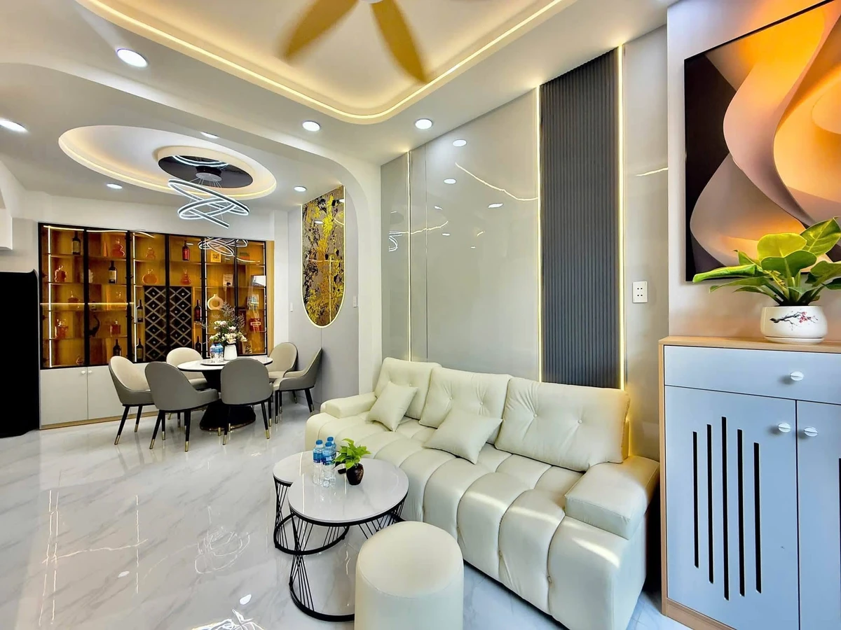 Bán nhà phố 50m² 3 tầng sân thượng Bình Thạnh 5 tỷ - Ảnh thu nhỏ 2