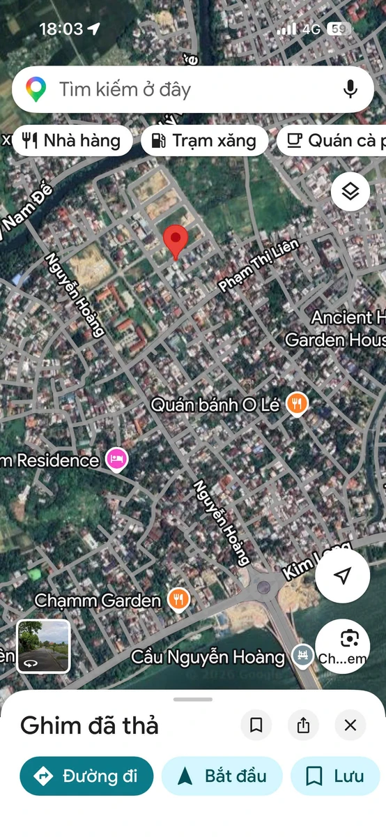 Bán đất nền KQH Nguyễn Hoàng 105m2 ngang 7m, Kim Long, Huế - Ảnh thu nhỏ 2
