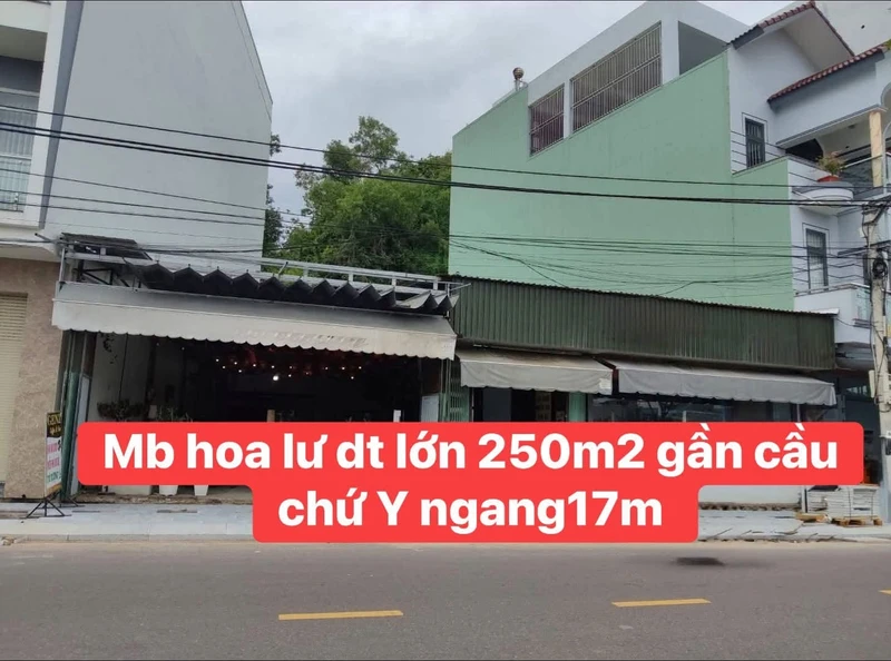 Cho thuê mặt bằng 250m2 Hoa Lư Quy Nhơn 15 triệu/tháng