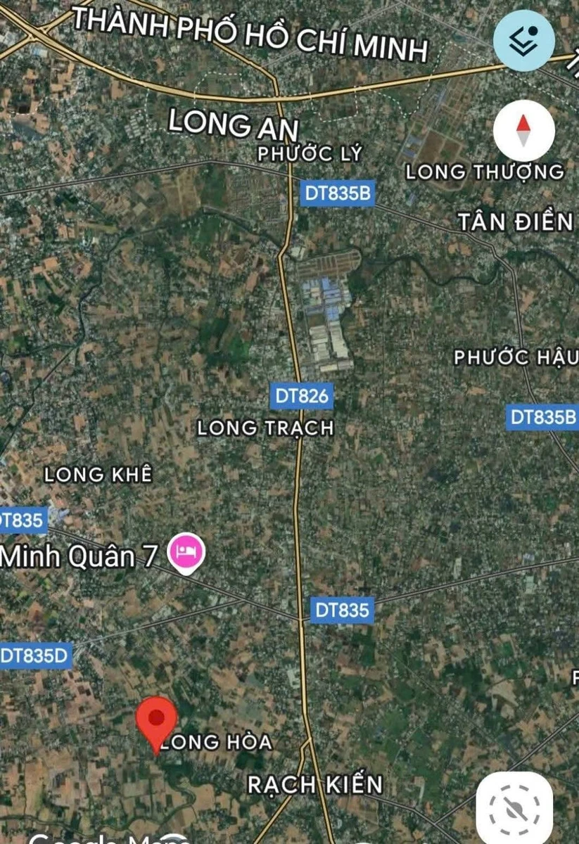Bán đất thổ cư 210m² mặt tiền đường Liên, Long Hòa, 2,2 tỷ - Ảnh thu nhỏ 3