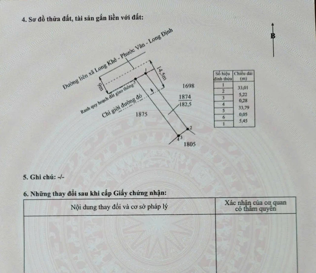 Bán đất mặt tiền 182m2 Long Khê, Cần Đước, Long An - Ảnh 1