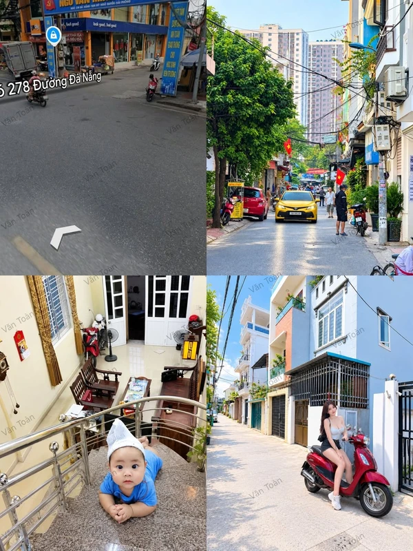 Bán nhà 4 tầng 51m2 lô góc ngõ ô tô phố Đà Nẵng, Hải Phòng giá 3,7 tỷ