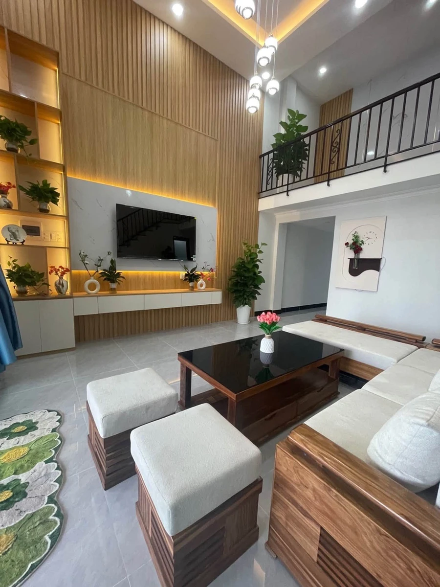 Bán nhà trệt lửng full nội thất 112m2, 3 phòng ngủ, kiệt ô tô Trần Hoành, gần biển Mỹ Khê, Đà Nẵng - Ảnh thu nhỏ 2