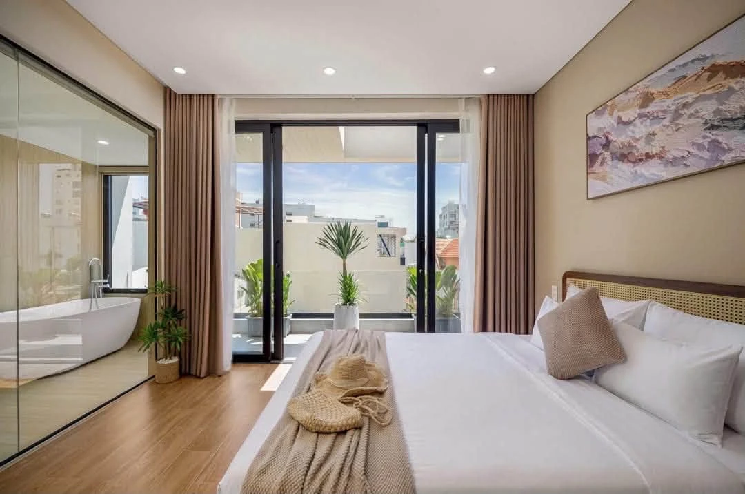 Bán villa 3 tầng 96m2 hồ bơi gần biển Mỹ Khê, Đà Nẵng - Ảnh thu nhỏ 4
