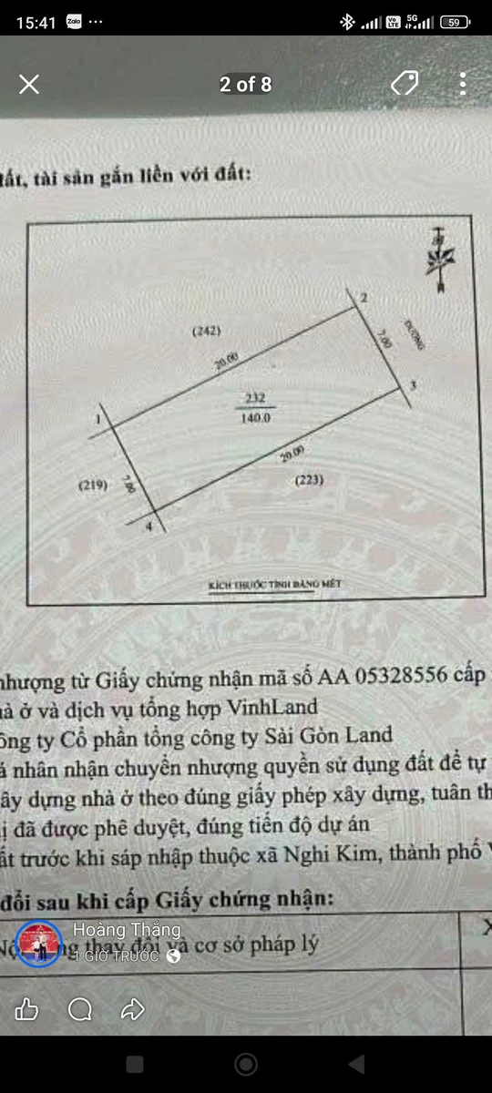 Bán đất TecCo Nghi Kim, Nhà Bè 140m², hơn 3 tỷ - Ảnh 1
