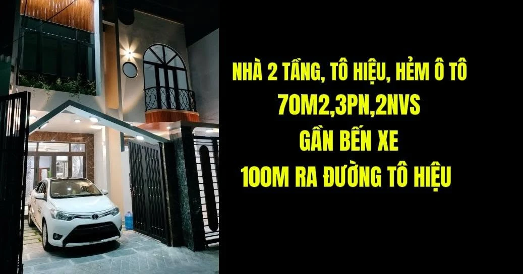 Nhà 2 tầng Tô Hiệu 70m2 3PN 4.25 tỷ - Ảnh 1