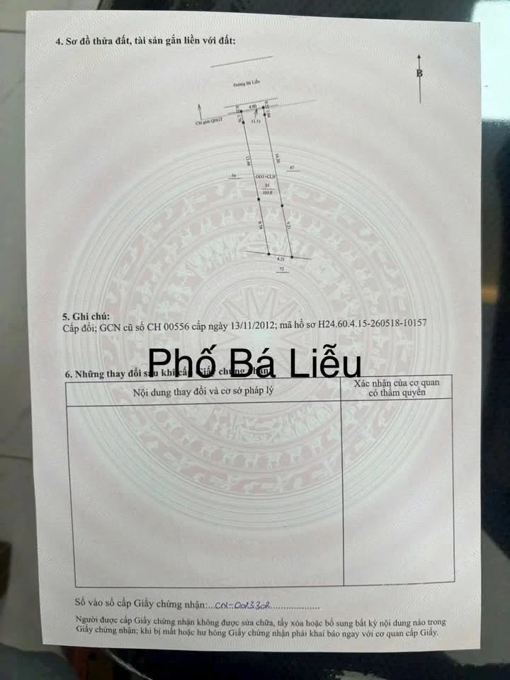 Bán đất mặt phố kinh doanh Bá Liễu 103m2, phường Tân Hưng, Hải Phòng - Ảnh thu nhỏ 3