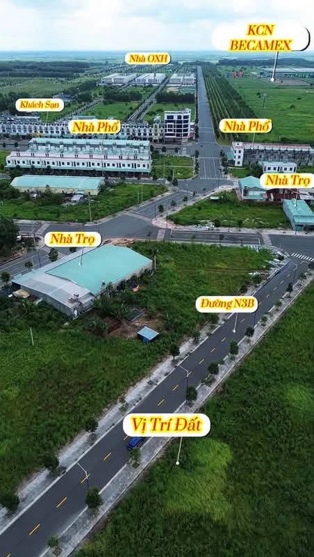 Bán 2 lô đất liền kề Becamex GD2, 5×35m, 1,7 tỷ - Ảnh 1