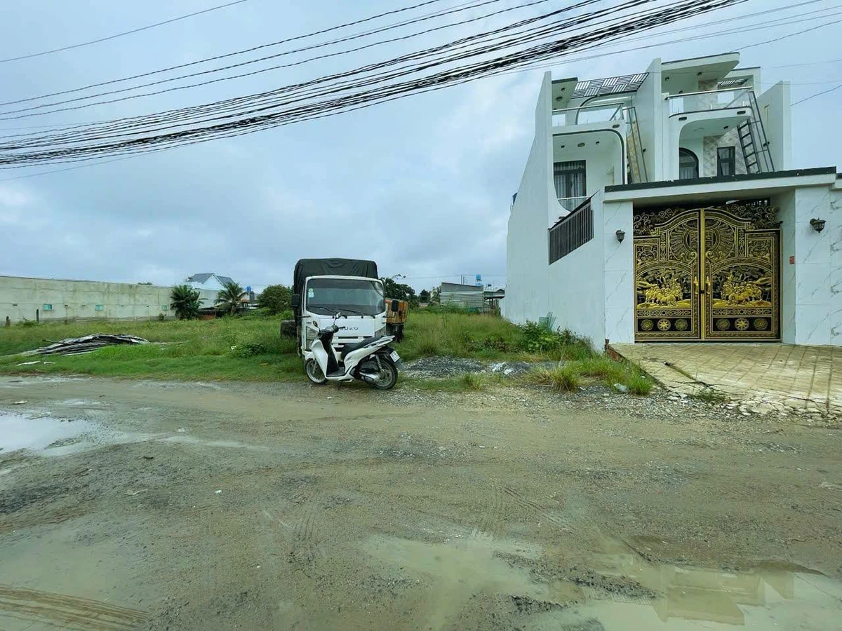 Bán lô đất thổ cư 4x42m, sổ hồng riêng, khu phố 5 thị trấn Đức Hòa, Long An - Ảnh thu nhỏ 3