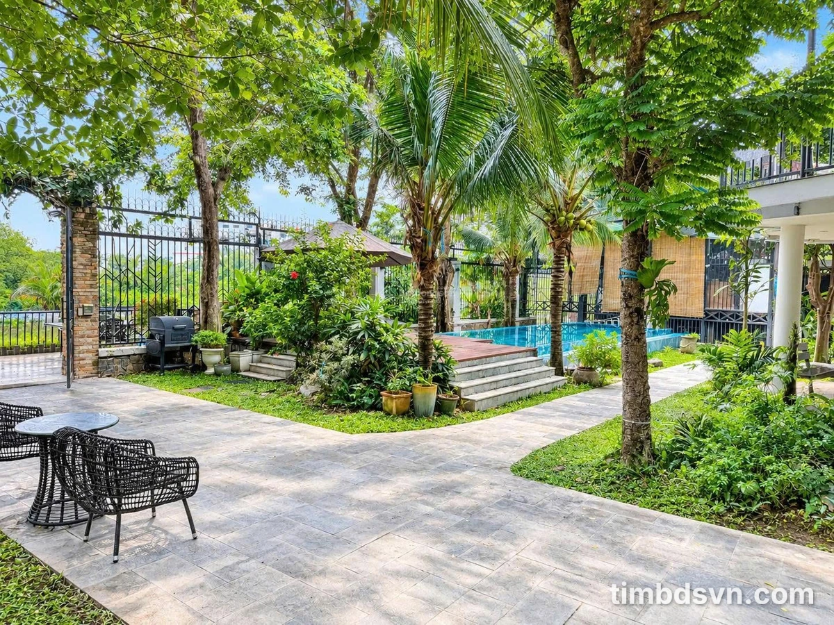 Villa sân vườn view sông 2.000m² - 120 triệu/tháng, Thủ Đức - Ảnh thu nhỏ 2