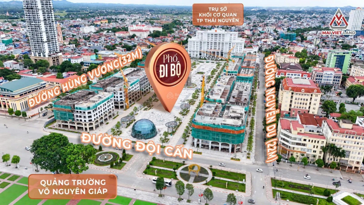 Rẻ vô đối! Giá từ 16,5 tỷ mua đứt shophouse 6 tầng Central Square khu phố đi bộ TP Thái Nguyên. - Ảnh thu nhỏ 2