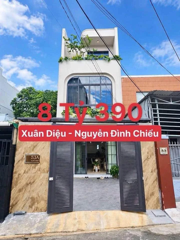 Bán nhà 1 trệt 2 lầu mặt tiền Xuân Diệu 4,7x18m, 4 phòng ngủ, full nội thất, Buôn Ma Thuột - Ảnh 1
