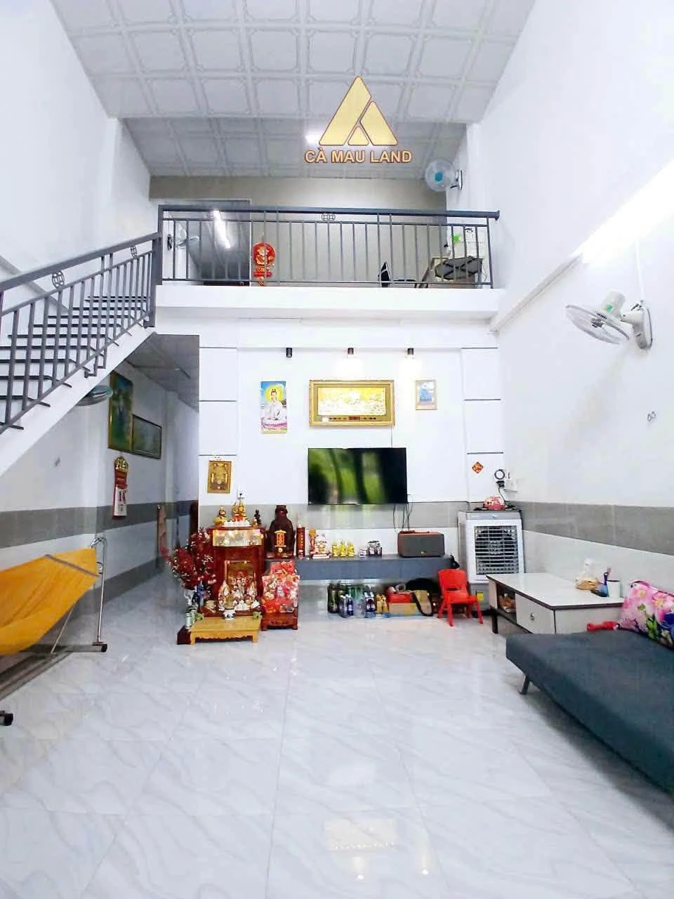 Bán nhà 1 trệt 1 lửng 3 PN 95m², Ngô Quyền, Cà Mau - Ảnh 1