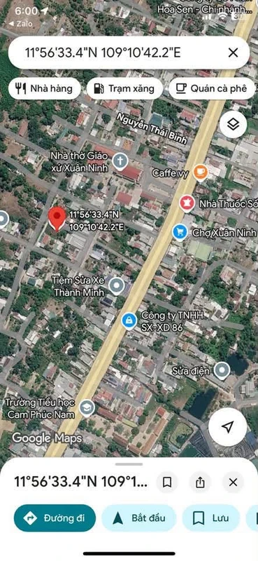 Bán đất Cam Ranh 175m² giá 1 tỷ