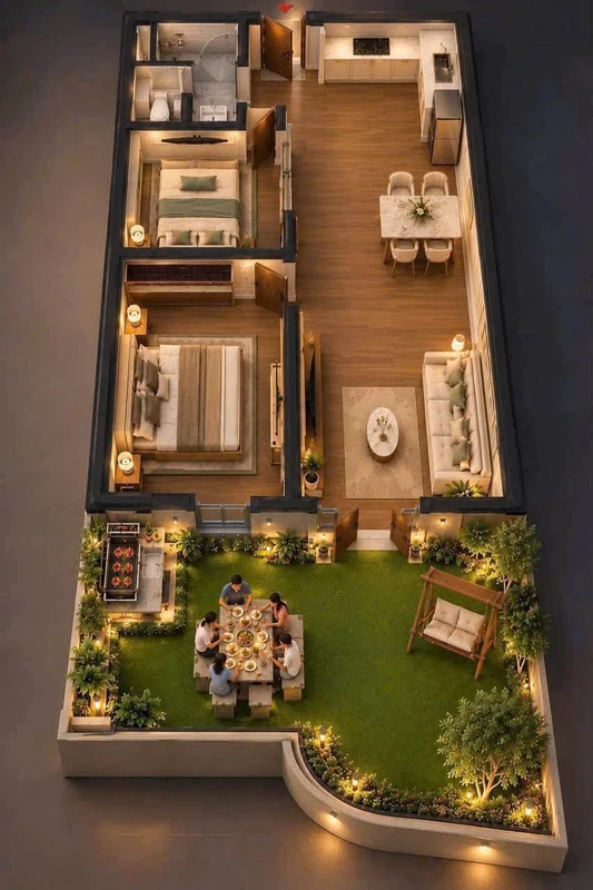 Bán căn hộ sân vườn 2PN 87.7m2 giá 2,6 tỷ chủ đầu tư Sungroup tại Đà Nẵng
