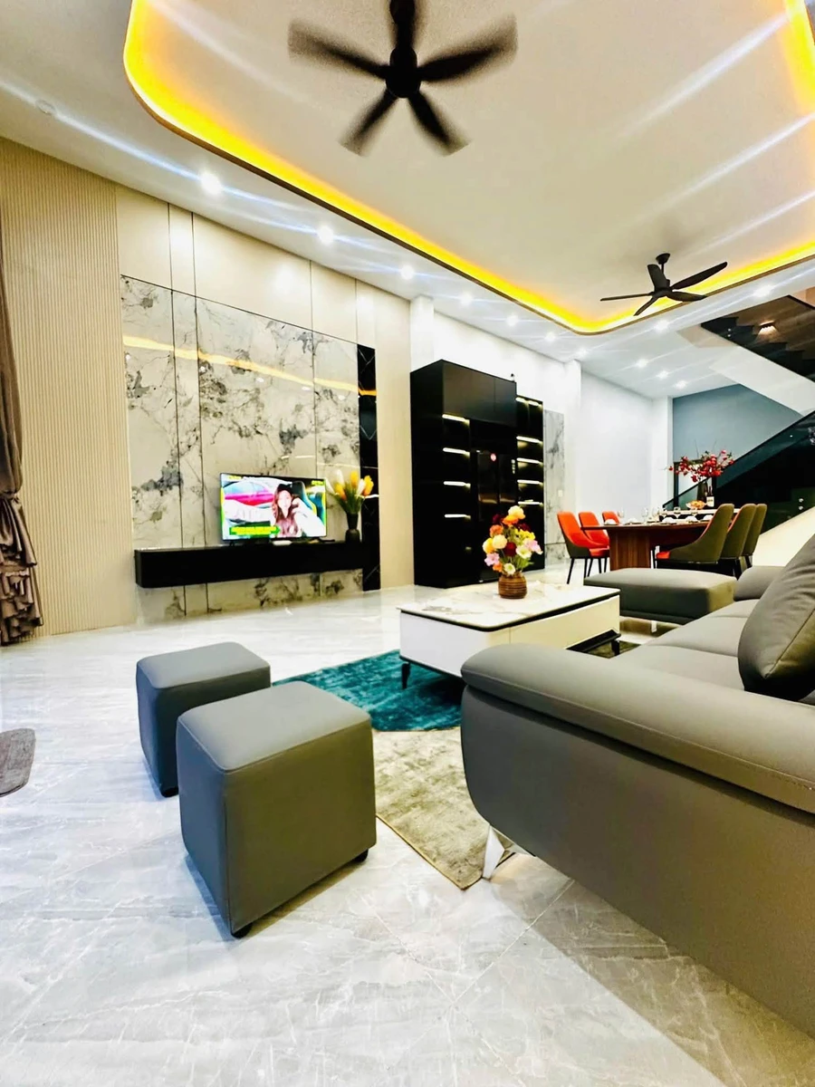Cho thuê nhà 2 tầng mặt tiền Nguyễn Thuật, 3PN 4WC, 250m2, 25 triệu/tháng - Ảnh thu nhỏ 2