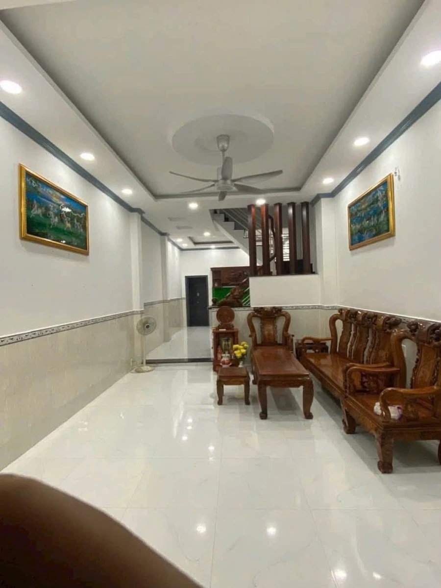 Bán nhà hẻm ô tô 2 tầng 4x15m gần Nguyễn Thị Tú, Bình Tân, giá nhỉnh 4 tỷ - Ảnh thu nhỏ 3