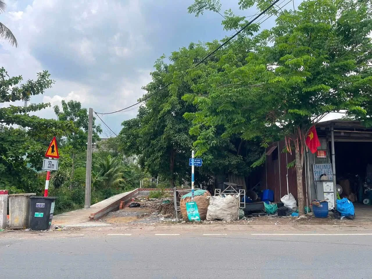 Bán lô góc mặt tiền Hùng Vương 125m² Nhơn Trạch - Ảnh 1