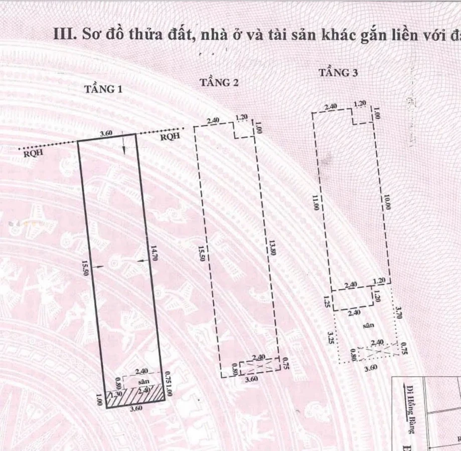 Bán nhà 3 tầng 6PN 56m² Phùng Hưng Quận 5 - 7 tỷ - Ảnh thu nhỏ 2