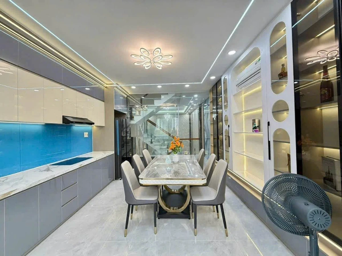 Bán nhà phố full nội thất 4x14m, 4PN 5WC, hẻm nhựa 12m đường Lê Văn Khương, Thới An, Quận 12 - Ảnh thu nhỏ 5